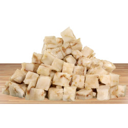 Poisson blanc en cubes 1A, 1 kg
